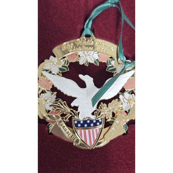 1998 The White House Historical Association Christmas Ornament w/ Box - Picture 2 of 5